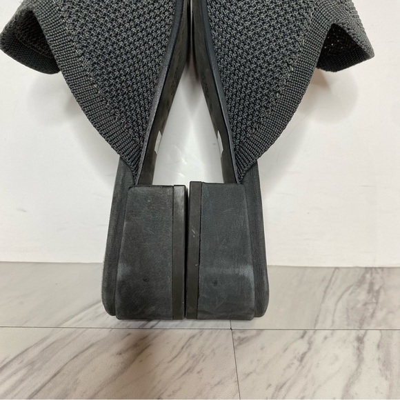 Eileen Fisher Betsy Gray Knit Mule 8 - Picture 6 of 13